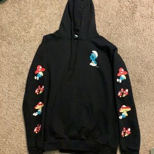 Smurfs Black Hoodie
